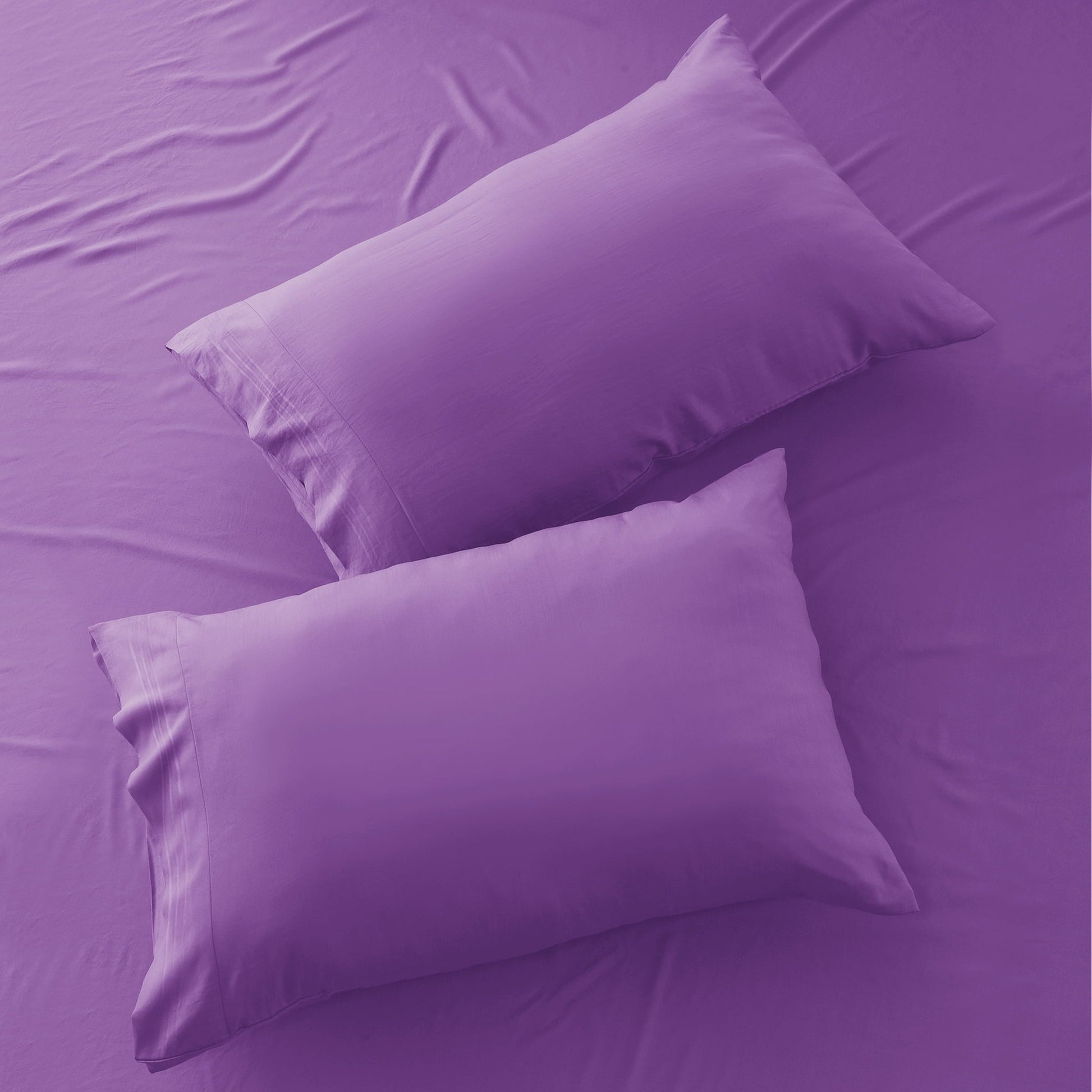 Wrinkle-Resistant Queen Size Sheets Set Brushed Microfiber High GSM, 4 Piece Sheet Set Upto 16 Inches Deep Pocket Bedding Sheets & Pillow - Cooling Hotel Quality Bedding Sheets and Pillowcases Detail