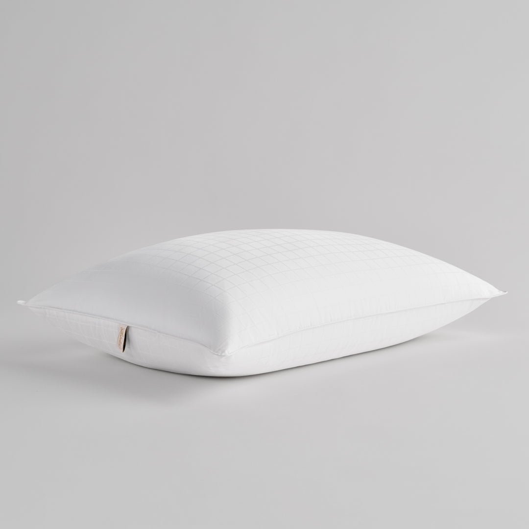Fluffy Shredded So Queen Size Bed Pillow | Side Sleeper Pillow for Adults | , 100% Cotton Case | Soft, Machine Washable Hotel Quality... - Orthopedic Shredded Foam Bed Pillow Set Detail