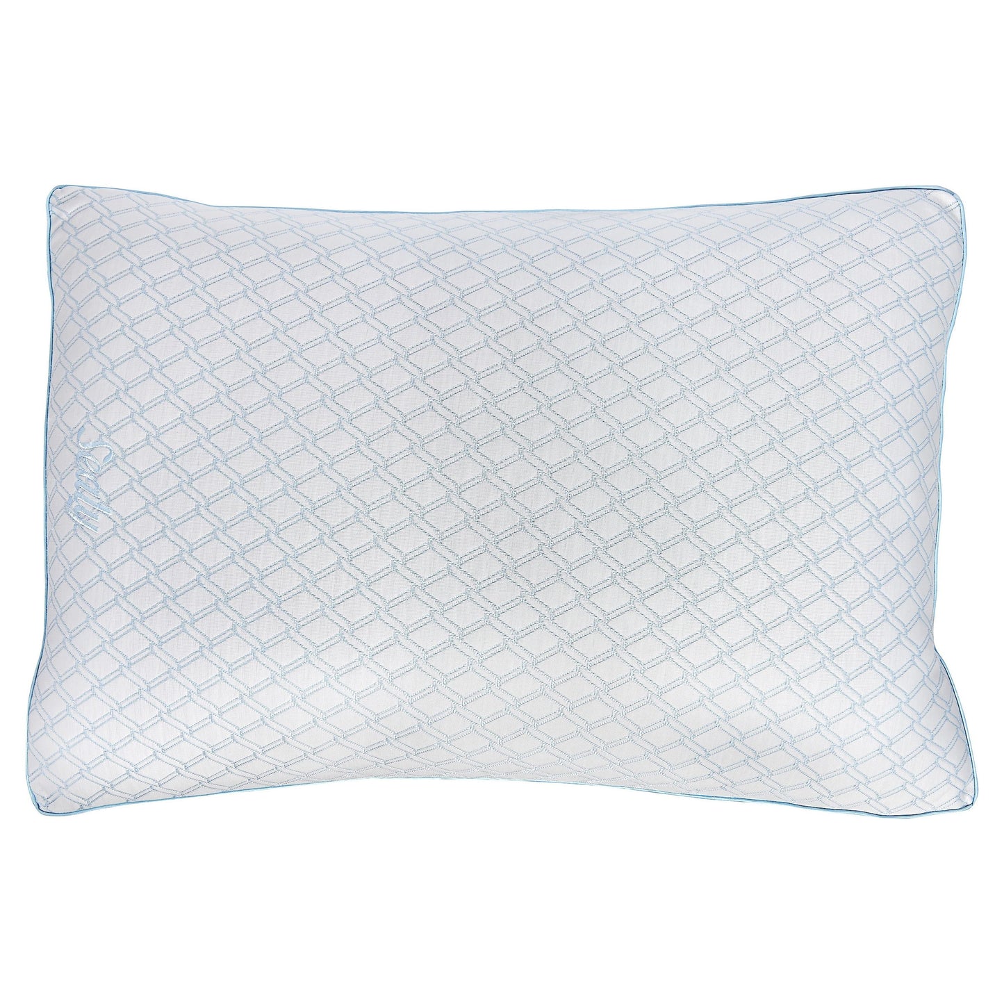 Ergonomic Memory Foam Cooling Performance Odor Neutralizing Extra Firm Support Machine Washable Pillow, King - Decorative Throw Pillow Cushion for Sofa & Bed Detail