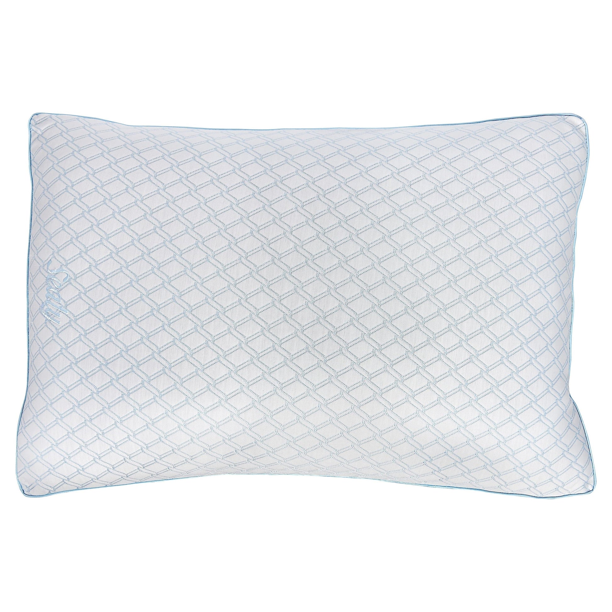 Ergonomic Memory Foam Cooling Performance Odor Neutralizing Extra Firm Support Machine Washable Pillow, King - Decorative Throw Pillow Cushion for Sofa & Bed Detail